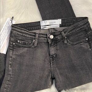 IRO Women's Charcoal Skinny Jeans